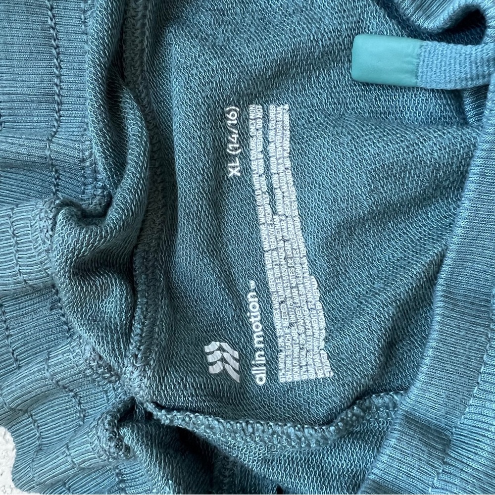 Girls 14/16 all in motion jogging pants